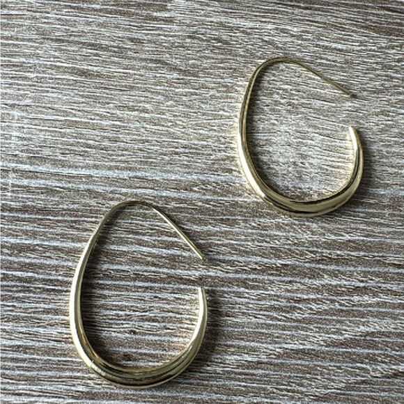 Bohemian half hoop earrings A511 - Picture 3 of 3
